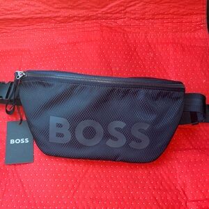 HUGO BOSS Pixel Bum Bag Navy Cross Bag NEW Nueva Mariconera